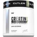 Cutler Nutrition Pure Creatine Monohydrat - 5g Per Serving 50 Serveringer - Premium Muscle Builder forbedrer styrkeytelse og gjenoppretting - Unflavored for enkel blanding
