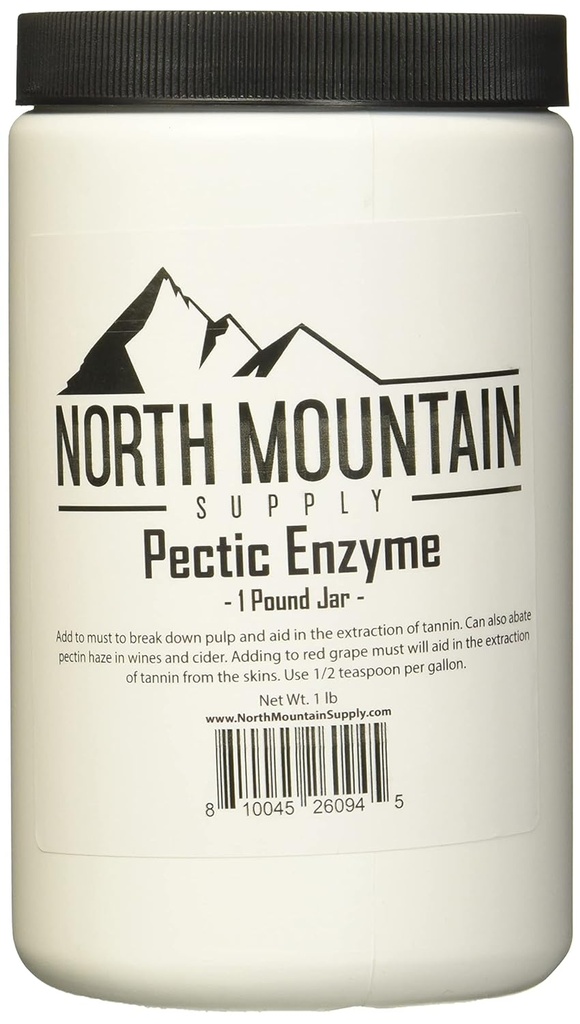 North Mountain Supply Pectic Enzyme - 1 pund Jar