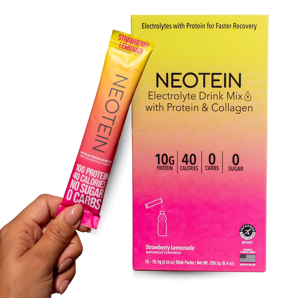 NEOTEIN: Elektrolytt pulverpakker, proteinpulver med 10g Protein & collagen |  Hydra  Hydra  Hydra  Hydra  Hydra  Hydra  Hydra  Hydra  Hydra | | | | | | | | Keto & Paleo | |  Pack Pakke med 15