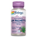 SOLARAY Saw Palmetto ekstrakt - Prostate Health and Urinary Tract Support - 136 mg fettsyrer og steroler - Lab Verifisert, 60-dagers pengene-tilbake garanti (30 Serveringer, 30 Softgels)