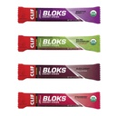 CLIF BLOKS - Energi Chews - 4 Flavor Variety Pack - Ikke-GMO - Plantebasert mat - Raske karbohydrater for sykling og løp - Trening Snack (2,1 Ounce Packet, 12 grev)