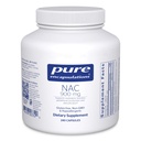 Rene innkapslinger NAC 900 mg - N-Acetyl Cysteine Aminosyre Supplement for Lung & Immune Support, Liver & Antioksidanter* - 240 Kapsler