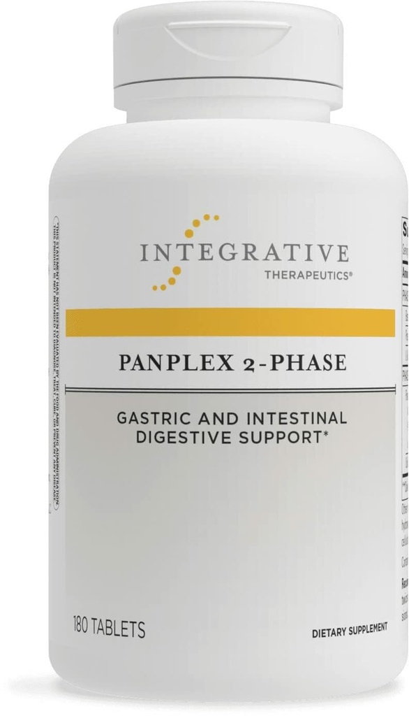 Integrative terapeutiske midler Panplex 2-fase - Daglig kosttilskudd for Digestive helse og intestinal Tract Support* - Glutenfri - 180 greve (90 Services)