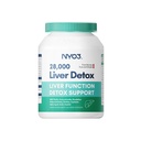 NYO3 Melke Thistle 200mg Liver Detox Supplement med Dandelion Root & Artichoke Extract ® 60 kapsler ® Silymarin Antioksidant støtte,Liver Cleanse & Herbal helse Supplement