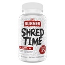 5% Ernæring Shred Time fettforbrenner | Grønn Te, Kaffebønner, Cayenne, Teobromin, GBB | Appetitt Supresjon | 30 Serveringer (180 kapsler)