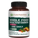 Ren ernæring Hele mat Multivitamin for kvinner | 90 Tabs | En-A-dag | 100% RDA | 24 naturlige vitaminer og mineraler | Alle naturlige plantebaserte kvinner multivitamin | 3 måneders forsyning