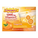 Emergen-C 1000mg vitamin C immunstøtte pulver Tangerine 30CT inkluderer sink, manganesisk, 7 B vitaminer og elektrolyter for tilbake til skolen Essentials