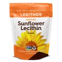 Avoljet solflower Lecithin pulver 16oz, daglig Lecithin Supplement for matlaging, baking og gummier,1760mg Fosfatidyl Choline Supplement - Flott for tettet melk dukter! 65 serveringer, ikke-GMO