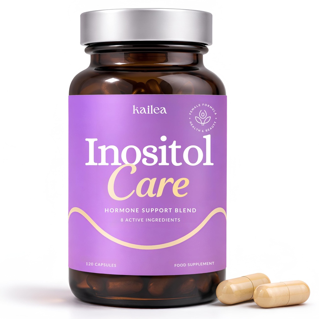 8-i-1 PCOS-støtte Supplement - 2.000mg Myo Inositol, NAC, Maca Root, kanel, kromium, folat, sink, vitamin D3  Hormone Hormonbalanse, ovarian helse og vekt management støtte