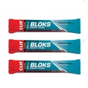 CLIF BLOKS - Energi Chews - Tropisk Punch med 25 mg Koffein-ikke-GMO - Plantebasert mat - Rask drivstoff for sykling og løp -Workout Snack (2,1 Ounce Packet, 3 greve)