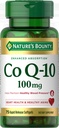 Naturens Bounty CoQ10, bidrar til å opprettholde sunnt blodtrykk, 100 mg, Rapid Release Softgels, 75 count