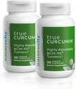 NatureCity True-Curcumin Turmeric Supplement | Ikke-GMO Tumeric og Curcumin 500mg Curcuma Capsules Vitamin Supplements | Opptil 700% Økning i absorpsjon (60 dagers forsyning) | Støtter Joints