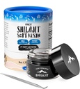 Shilajit av ren Himalyan Shilajit ®, Grade A Himalayan Soft Resin, Energi & Immune Support, Naturlig kilde til Fulvic Acid & 85+ Trace Minerals Supplement for menn og kvinner (50ml/1,5 fl oz)