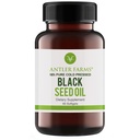 Antler Gårder - Svart Seed Oil Softgel Kapsler -100% Ren, Jomfru, Kaldpresset 60 Softgels, 500 mg - 2% Tymimokinon, tyrkisk svart cumin Nigella Sativa Seed Oil