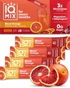 IQMIX Hydration Electrolyte pulver - 4-i-1 Formula for Hydration, mental klarhet, humør og gjenoppretting - sukkerfri drikkblanding, keto, magnesium L-treonat, Lion's Mane - 20 Count Blood Orange