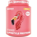 BIRDMAN Fitmingo Vegan Protein pulver med inositol, collagen Boosters, hyaluronsyre og vitaminer | Lav carb, mørkefri, saltvannsfri, lav kalorie | 23g Plante Basert Vanilla Protein pulver
