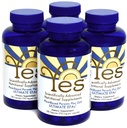 Fish Oil Omega 3 Kosttilskudd Alternative-YES Omega 3 & 6 Fatty Acid - Burpless, Plant Based - DHA, EPA, SDA - Kolesterol, hjerte, hud, energi, øyne, immunitetsstøtte av JA (4 x 120 Gel caps)