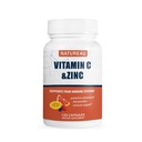 Vitamin C 1000mg med sink, rose hips og Citrus Bioflavonoids, immunstøtte Supplement Antioksidanter Beskyttelse, 120 kapsler