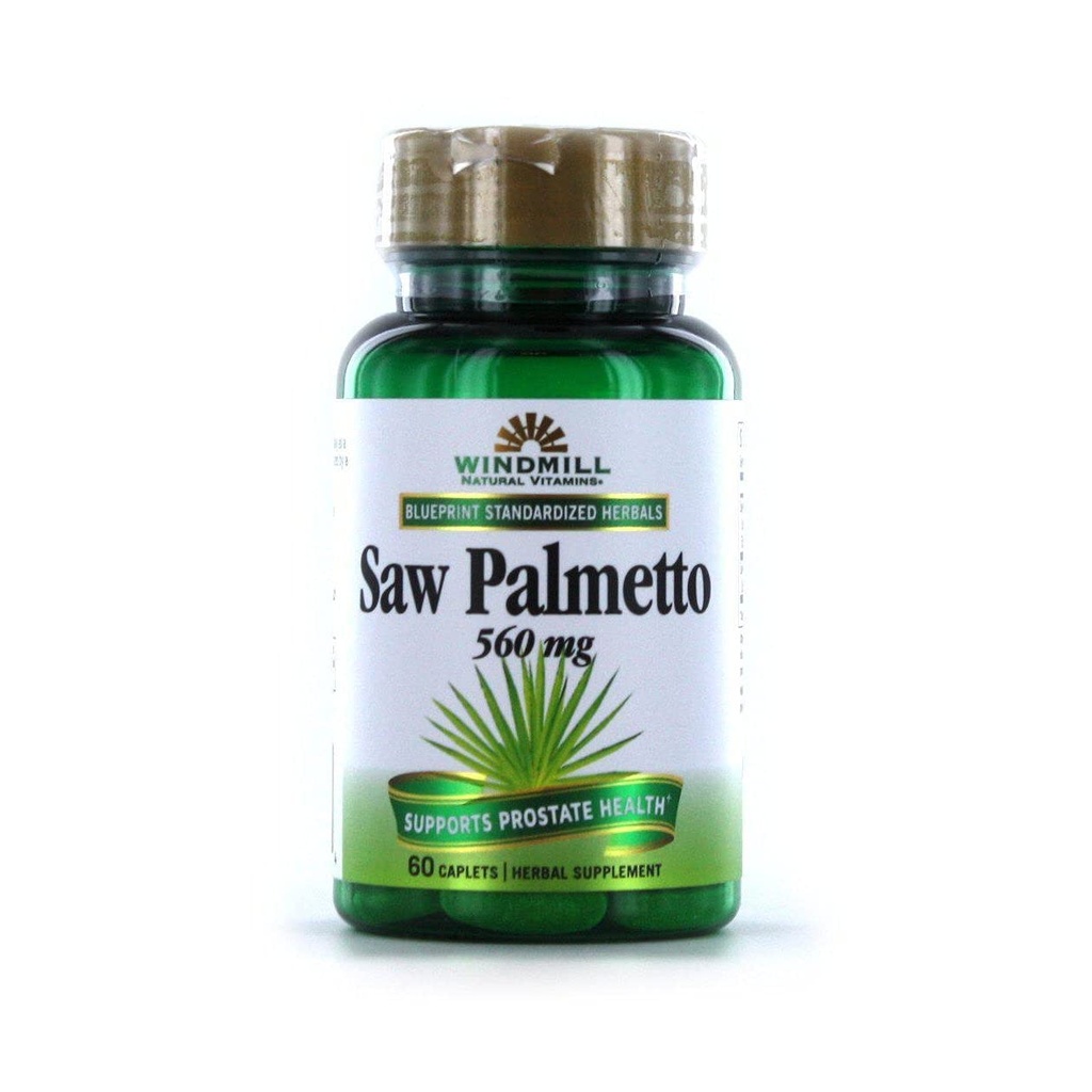 Vindmølle urter sag palmetto 320 mg kosttilskudd caplets - 60 ea