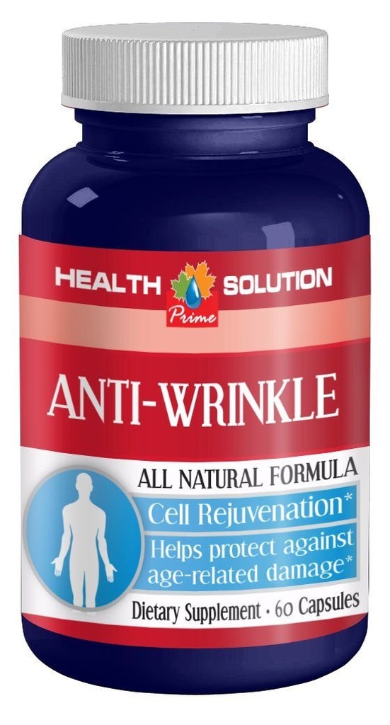 Alpha lipoin syre 300mg - CNY-WRINKLE TOTAL-AGING COMPLEX - Cell foryngelse supplement - rynke piller rynke formel - anti rynke supplement for kvinner - 1 flaske 60 kapsler