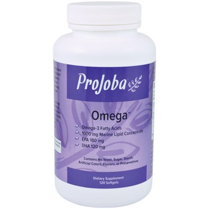 PROJOBA OMEGA 3 essensielle fettsyrer, EPA og DHA - 120 CAPS