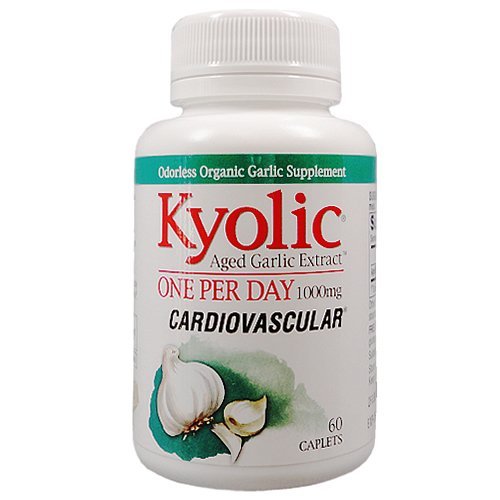 Kylisk Aged hvitløk ekstrakt én per dag, 60 kapell, 1000 mg, fra Wakunaga