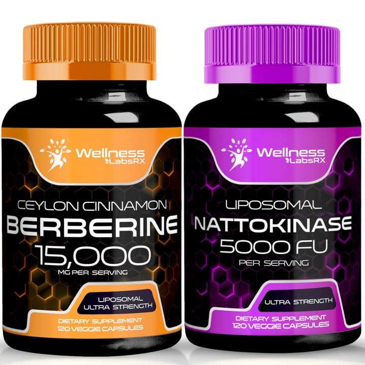 Nattokinase Supplement Capsules - 5000 FU - Enzymer fra ren japansk Natto ekstrakt, hjerte og immunstøtte