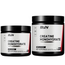 BARE PERFORMANCE NUTRITION, BPN ren kreatinmonohydrat pulver ved kreapure 2PACK, 5 g kreatin per servering, uflavorert kreatinpulver, 90 serveringer totalt