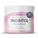 Binto Inositol pulver blanding | 60-dagers  Supply 40:1 Forholdet mellom Myo og D-Chiro Inositol | Hormon balanse og ovulering støtte | Preservativ fri