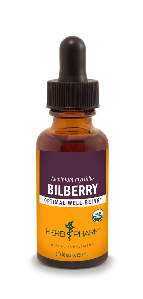 Herb Pharm Bilbær flytende ekstrakt for øye og visjon support - 1 Ounce