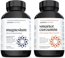 Multi-Active Magnesium Tabletter & Curcumin Softgels - Potent & Biotilgjengelig, Active Curcumin Softgels Standardisert til 95% Tetrahydrocurcuminoids [1-måneders forsyning]