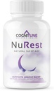 CogniTune naturlig søvnhjelp for voksne - Herbal Sleep Aid Supplement - Ikke-Drowsy Formula med Melatonin, Valerian Root, Lemon Balm, Kamille, GABA og mer