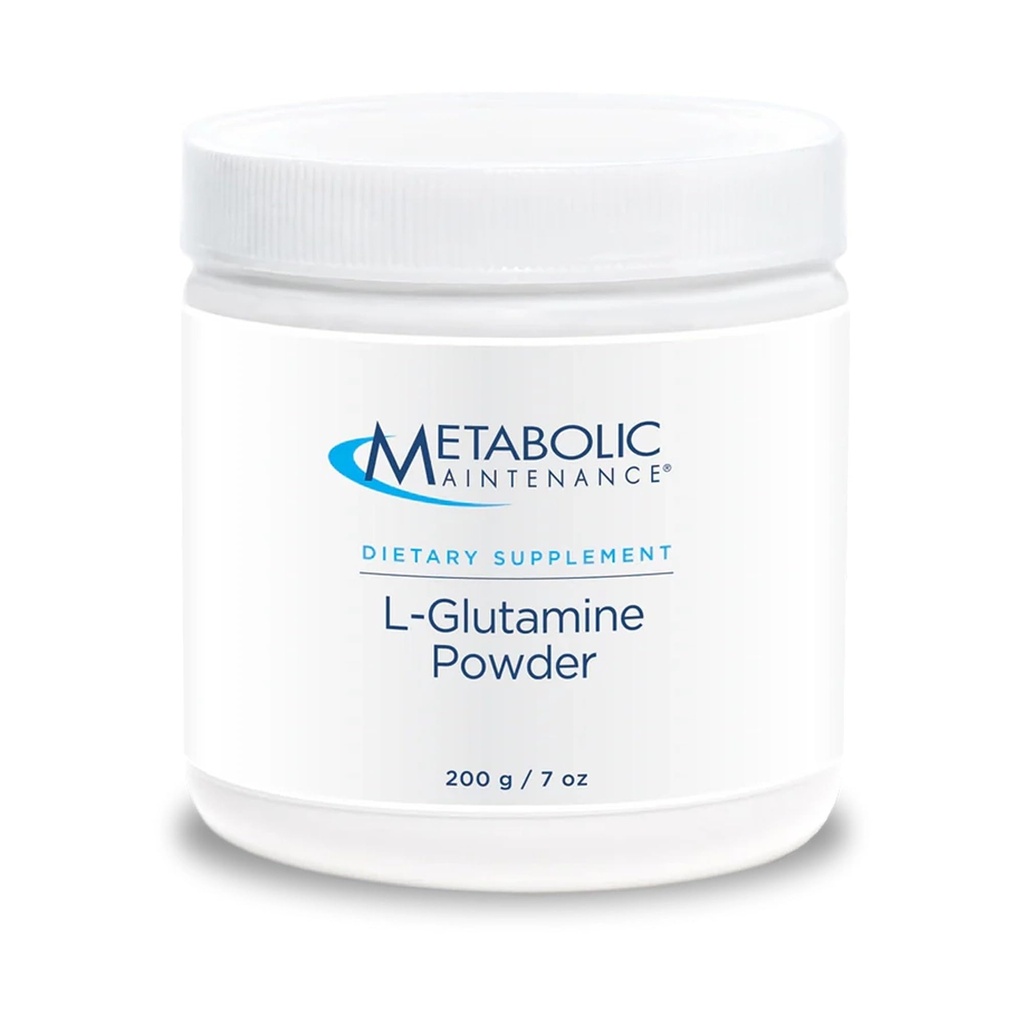 Metabolsk vedlikehold L-Glutamine Powder – 1000 mg, Aminosyre Supplement, enkel drikke blanding, støtter Gut helse og gjenoppretting for kvinner og menn – ikke-slavorert, 200g (200 Serveringer)