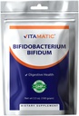 Vitamatic Bifidobacterium Bifidum Probiotic Powder - Digestiv helsestøtte - 100 gram (3,5 OZ) - 100 Services