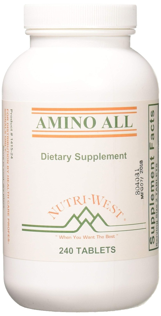 Nutri-West - Amino Alle 240 tabletter