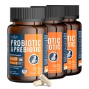 100 milliarder probiotika for menn og kvinner 27 Strains 5 organiske prebiotika for Gut Digestive & Immune Health, støtter diarré Gass Bleating, Ikke-GMO, Zero Fillers – laget i USA丨180 Caps