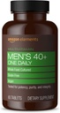 Elements Men's 40+ One Daily Multivitamin, Vegan, 65 tabletter, 2 måneders forsyning (Packering kan variere)