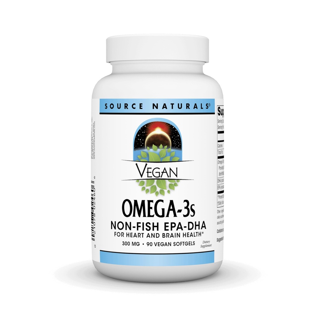 Kilde Naturals Vegansk Omega 3s Epa-Dha* 300 mg - 90 Softfgels