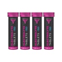 Fluid taktisk- effervescent Hydration Tabletter, elektrolyt erstatning og dehydrering Forebygging, 4 pakker, 40 serveringer (Mixed Berry)