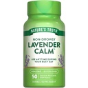 Naturens Sannhet Lavender Calm Softgels Oral Supplement | 50 greve | Ikke-Drowsy Herbal | Ikke-GMO & Glutenfri