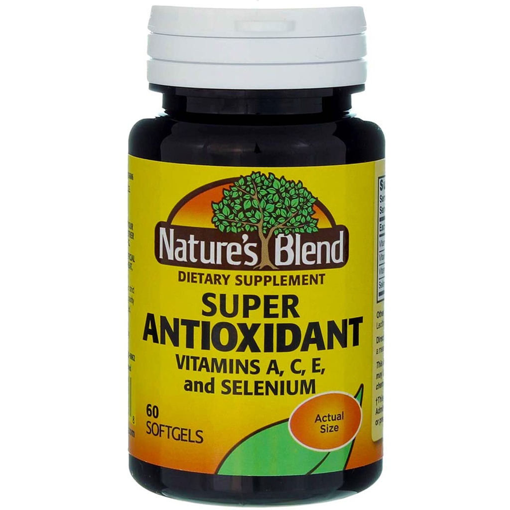 Naturens blanding Super Antioksidant Aces 60 Sgels