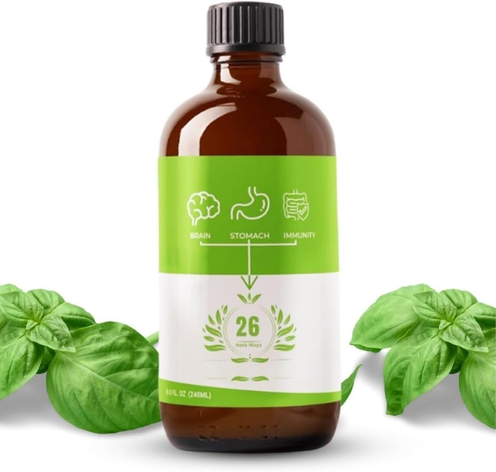 26 Herb Dr. Sebi Maya Formel | Iron-Rich Herbal blanding | Støtter Fasting og velvære | Støtter Colon Cleanse & Full Body Detox | Laget med Wildcrafted ingredienser i Honduras