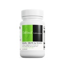 DaVinci Labs hår, hud og negler - kosttilskudd for å støtte glatt, sunn hud, sterke negler og hår helse* - med vitamin C og D3, mineraler, biotin, sink og mer - Glutenfri - 60 kapsler