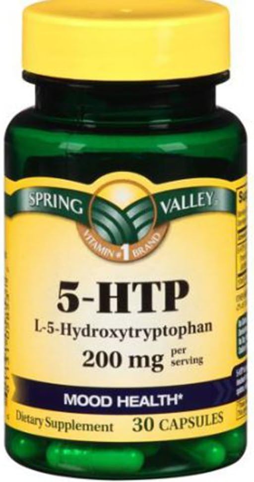 Spring Valley - 5-HTP 100 mg, 30 kapsler