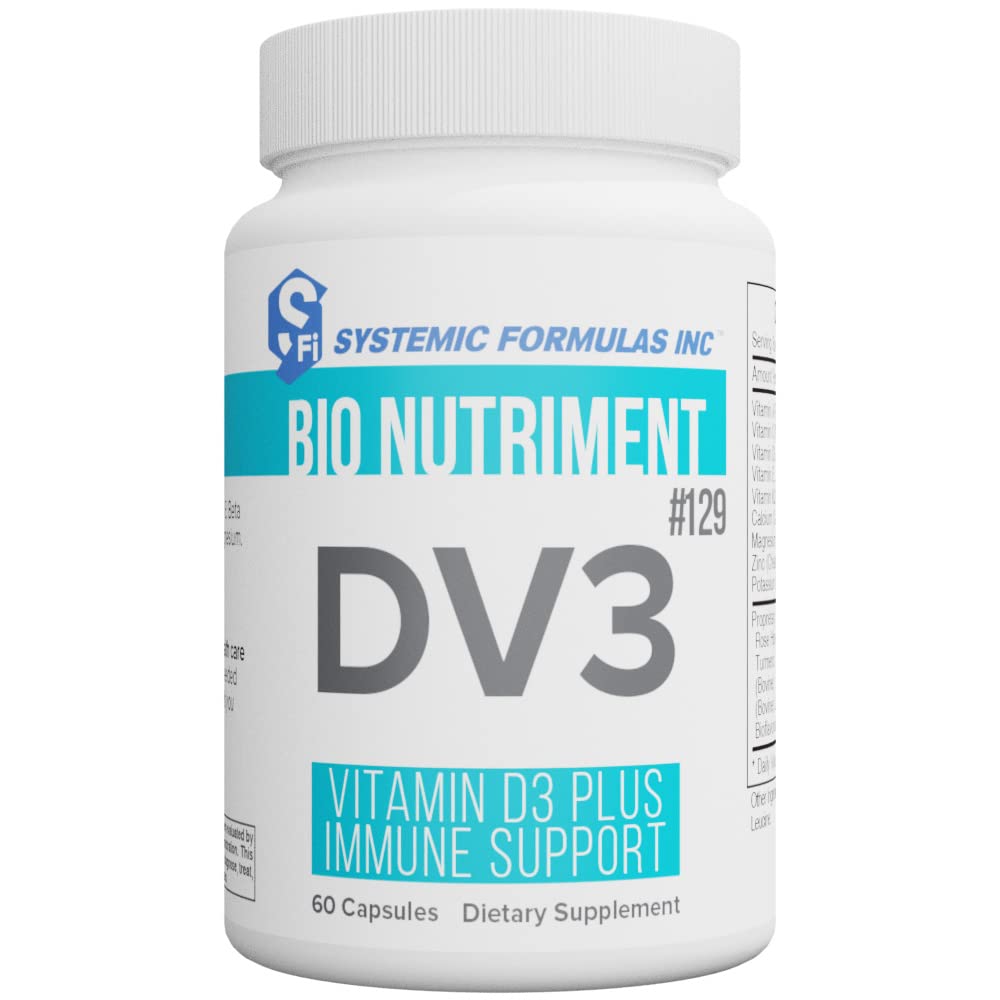 Systemiske Formeler DV3 BioNutriment vitamin D3 Plus immunstøtte