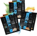 eFlow Nutrition ENRAGE Black Preworkout prøvepakker - reisepakker - høy stimul energi, pumpe, styrke, utholdenhet, fokus, nootropisk formel - Sour Gummy & Sour Mango Flavor (6 pakker)