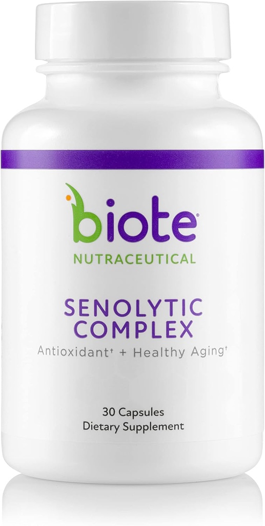 Biote Nutraceuticals - SENOLYTIC Complex - Antioksidanter + Sunn Aging (30 kapsler)