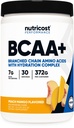 Nutricost BCAA + Hydration Powder (Peach Mango) 30 serveringer - Branched Chain Aminosyrer med Hydration Complex - Glutenfri, ikke-GMO