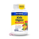 Enzymedica Kids Digest, Chewable Digestive Enzymer, Naturlig Fruit Punch Flavor, 60 Serveringer