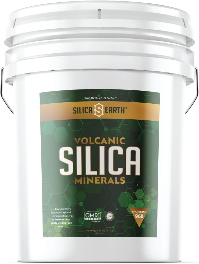 Vulkansk Silica Mineraler Mikronisert- 40 lbs